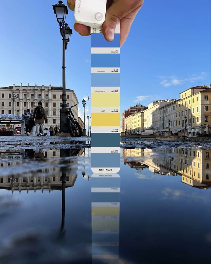 Pantone In The Wild: el diseñador combina los colores Pantone con paisajes y ciudades naturales