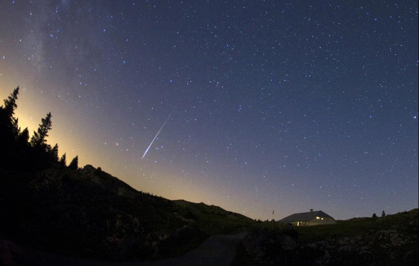 Perseid meteor shower