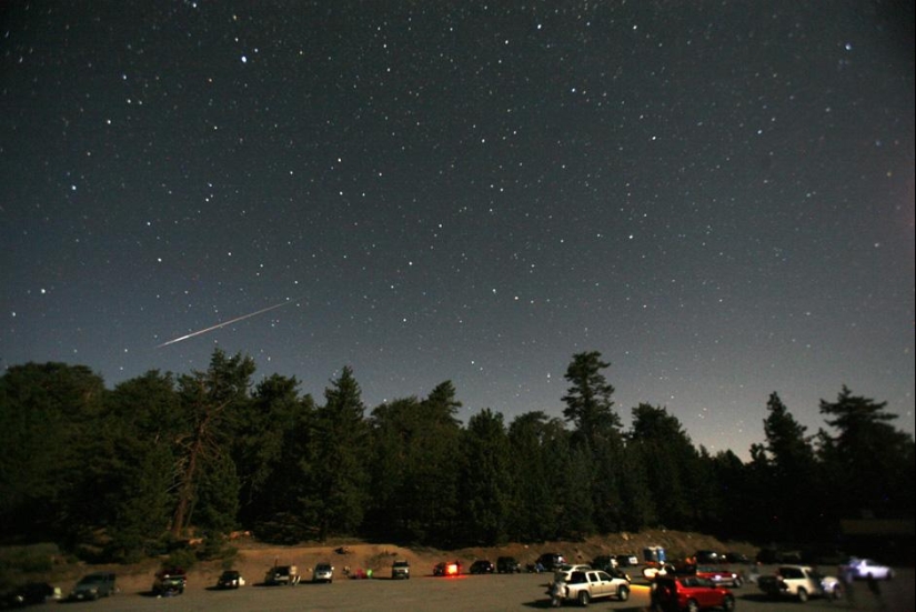 Perseid meteor shower