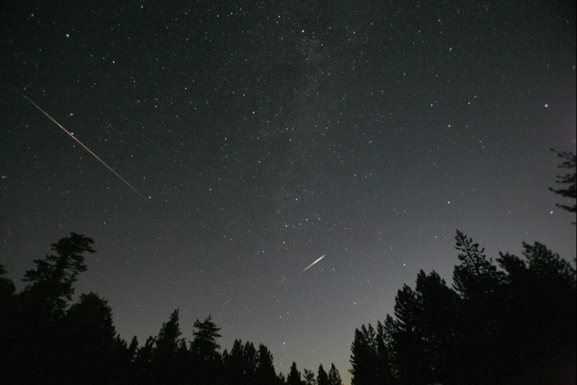 Perseid meteor shower