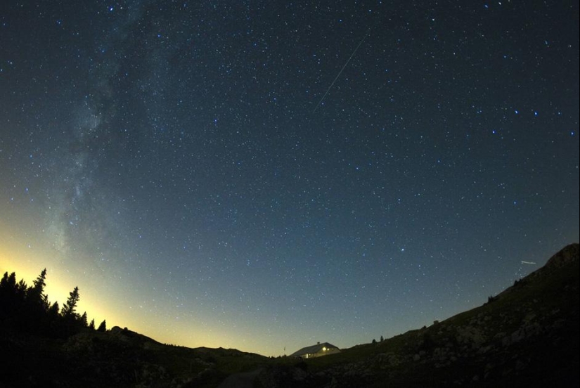 Perseid meteor shower