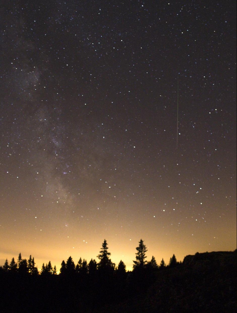 Perseid meteor shower