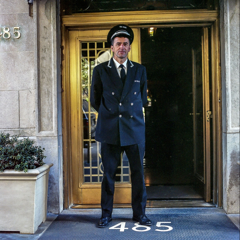 Photo project — Porter, invisible people of New York Photo project — Porter, invisible people of New York