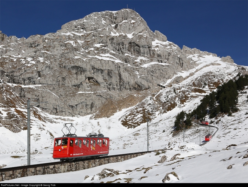 Pilatusban — the steepest railway in the world Pilatusban — the steepest railway in the world