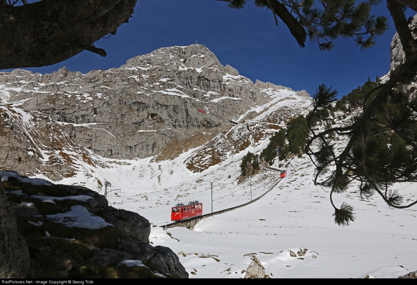 Pilatusban — the steepest railway in the world Pilatusban — the steepest railway in the world