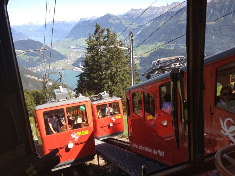 Pilatusban — the steepest railway in the world Pilatusban — the steepest railway in the world