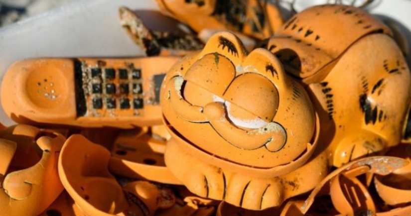 Plastic Garfields have been washed up on the beaches of France for 30 years. The mystery is finally solved! Plastic Garfields have been washed up on the beaches of France for 30 years. The mystery is finally solved!