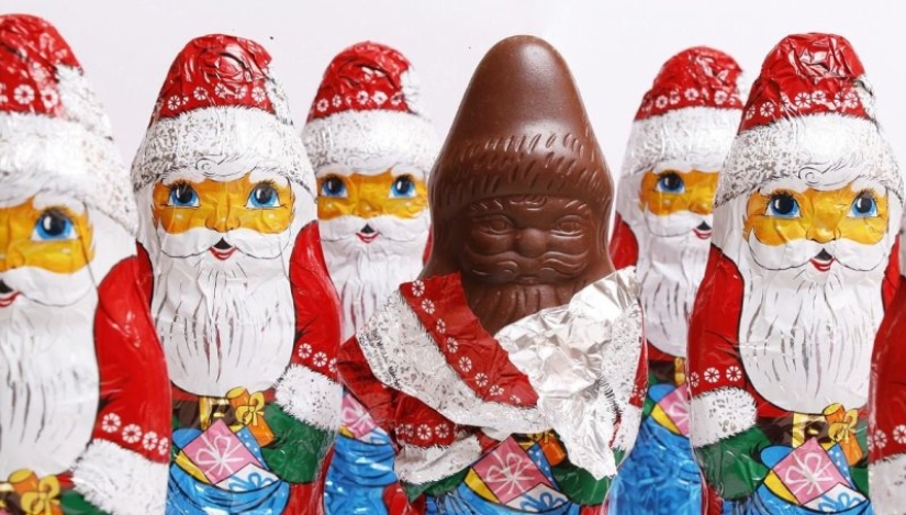 ¿Por qué las figuritas de chocolate tienen el interior hueco?