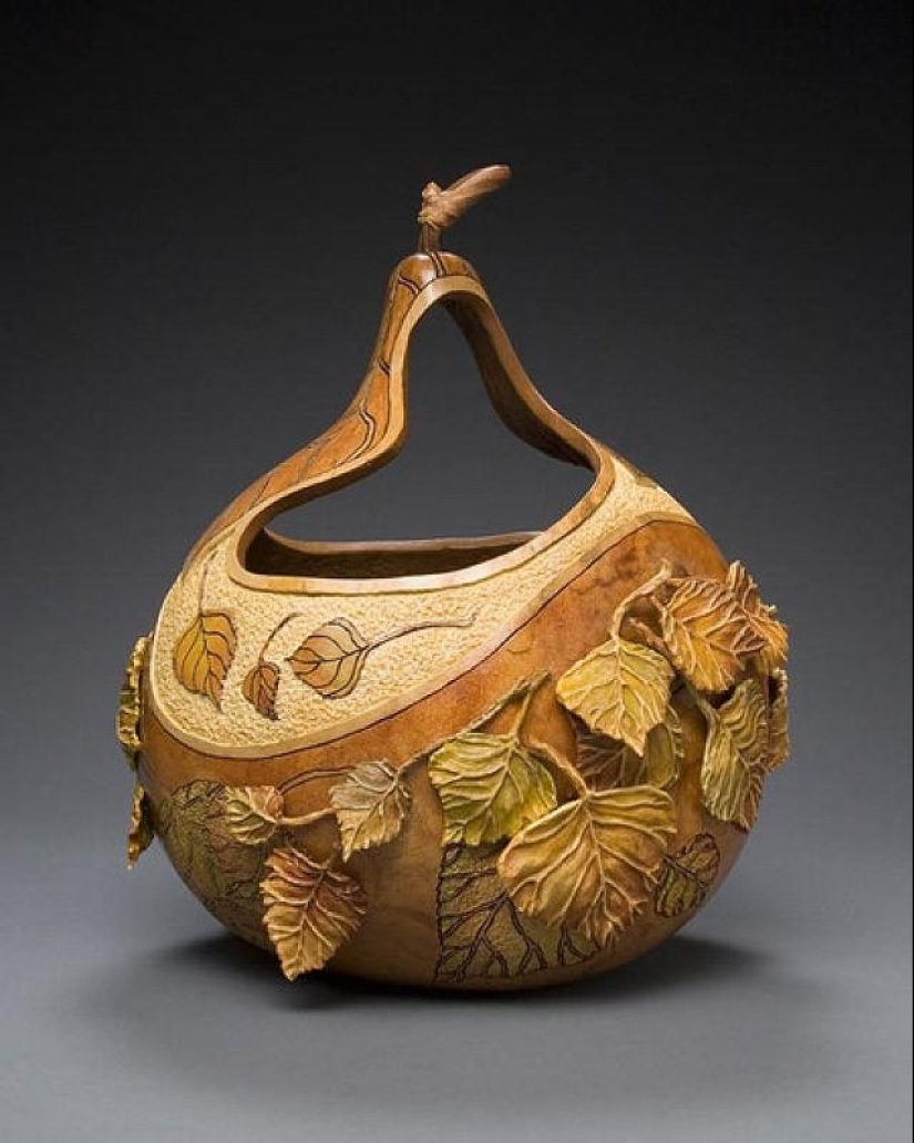 Pumpkin carvings by Marilyn Sunderland