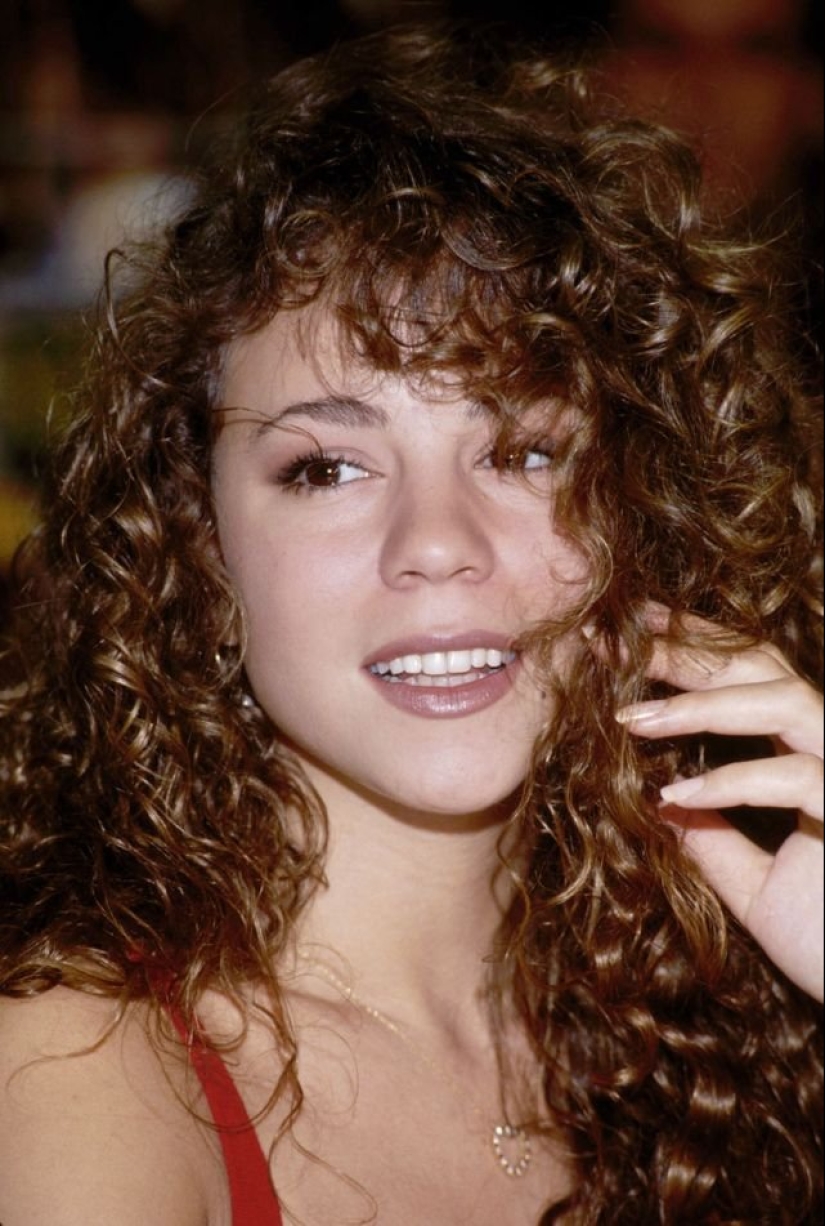 Rare pictures of young Mariah Carey in the 90-ies Rare pictures of young Mariah Carey in the 90-ies