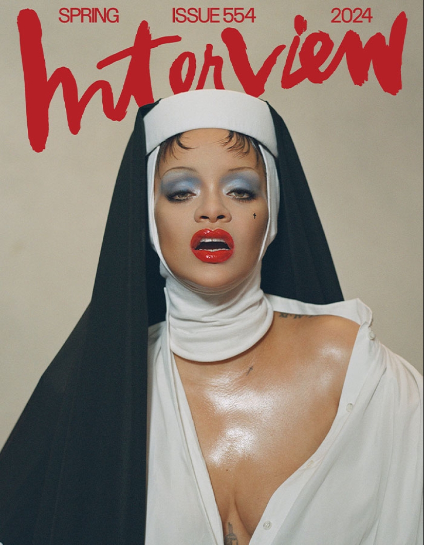 Rihanna’s X-Rated Nun Photoshoot Blasted As “Religious Mockery”