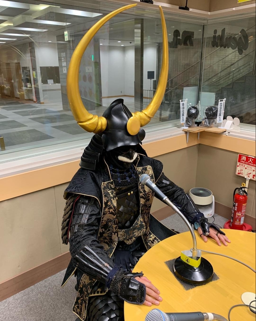 Samurai viajero en el tiempo en el proyecto Atsushi Kobayashi