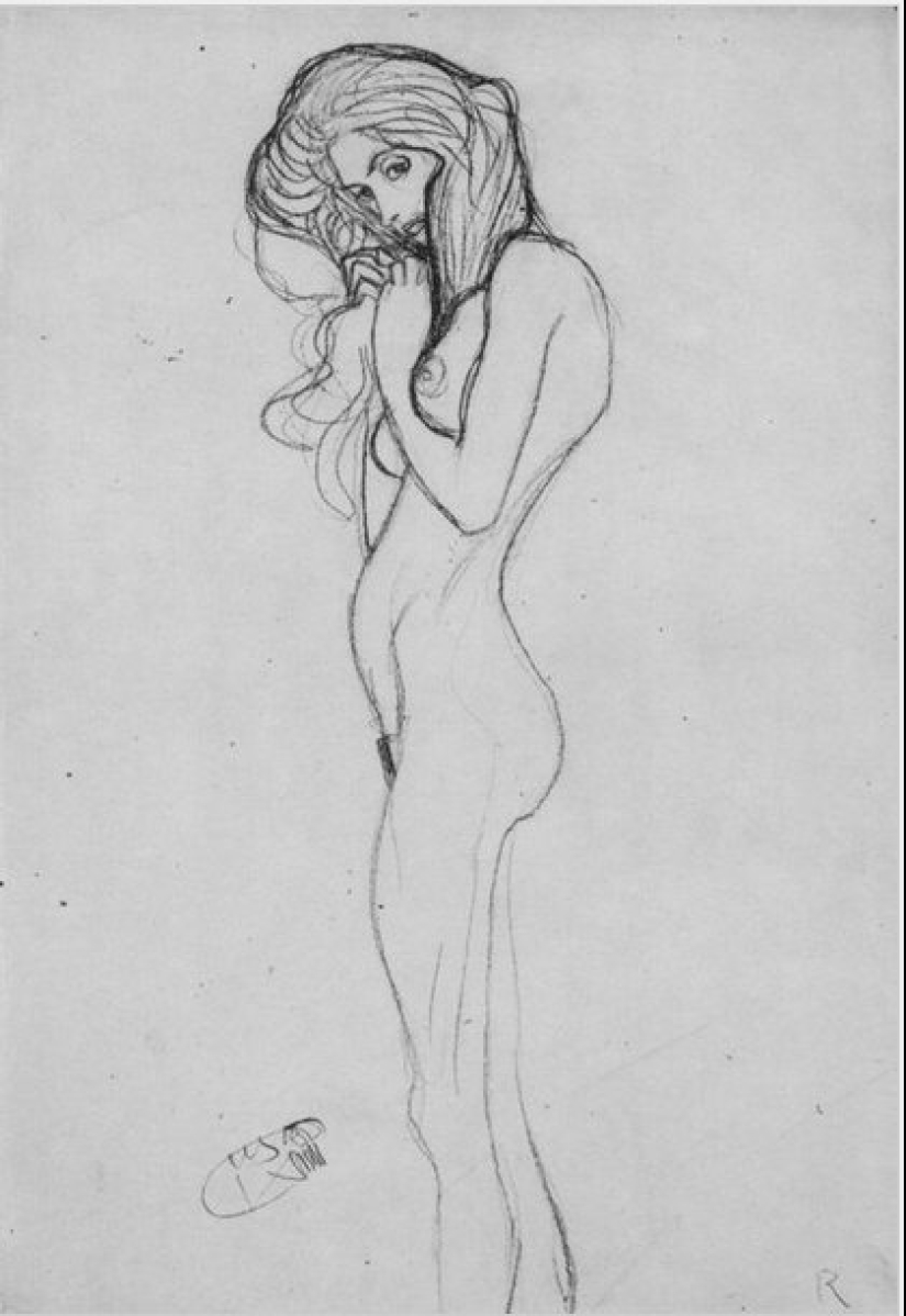 Scandalous erotic drawings by Gustav Klimt Scandalous erotic drawings by Gustav Klimt