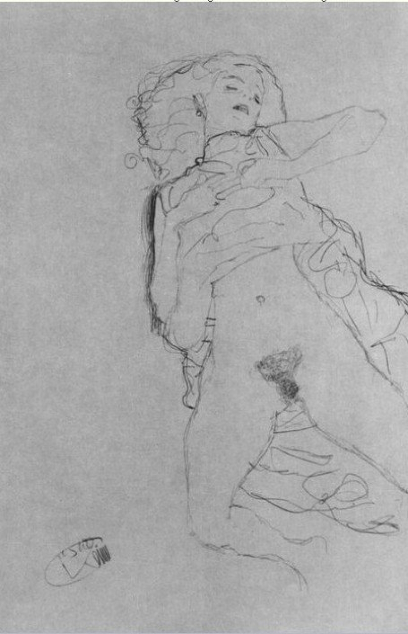 Scandalous erotic drawings by Gustav Klimt Scandalous erotic drawings by Gustav Klimt