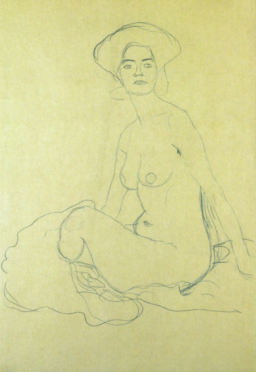 Scandalous erotic drawings by Gustav Klimt Scandalous erotic drawings by Gustav Klimt