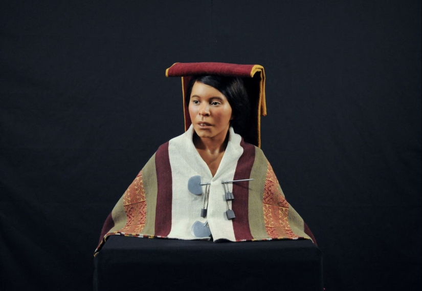 Scientists have shown what the face of the famous mummy of Juanita looked like during life Scientists have shown what the face of the famous mummy of Juanita looked like during life