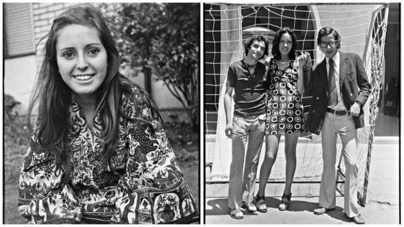 Se parecía a la capital Chilena de la juventud en los años 70