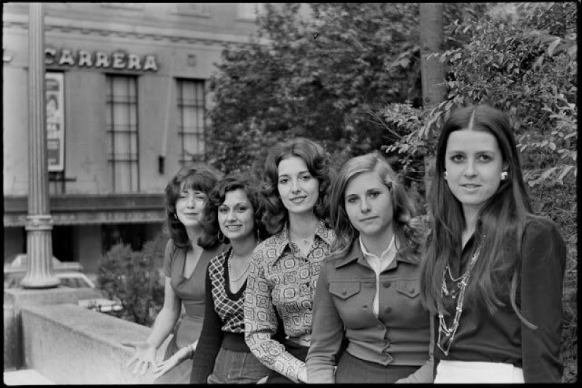 Se parecía a la capital Chilena de la juventud en los años 70