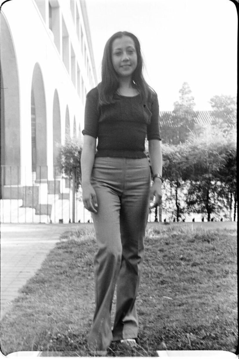 Se parecía a la capital Chilena de la juventud en los años 70