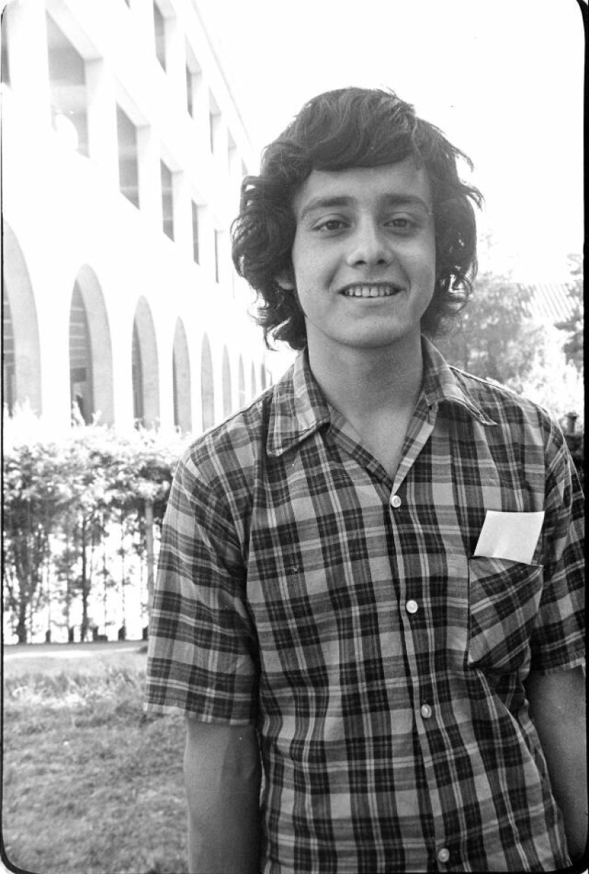 Se parecía a la capital Chilena de la juventud en los años 70