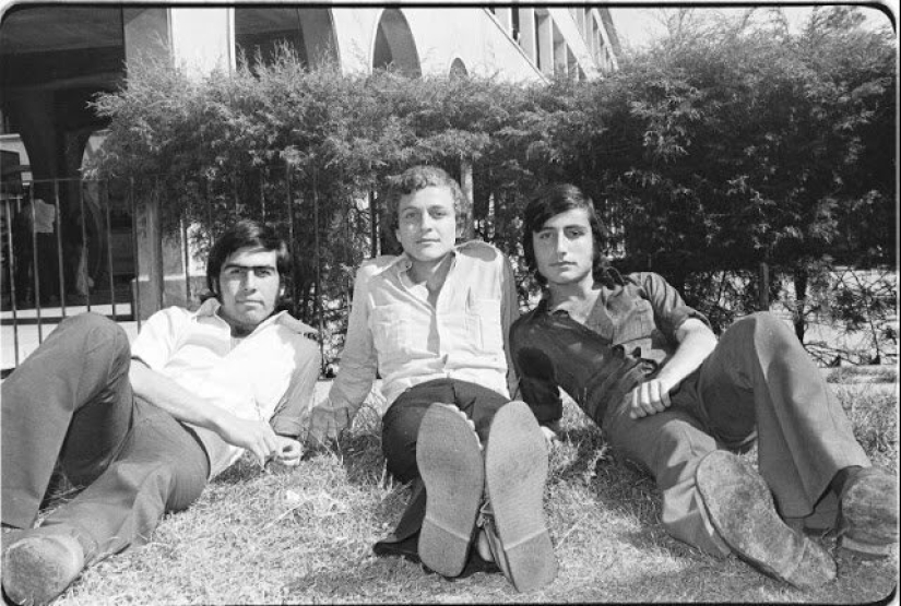 Se parecía a la capital Chilena de la juventud en los años 70