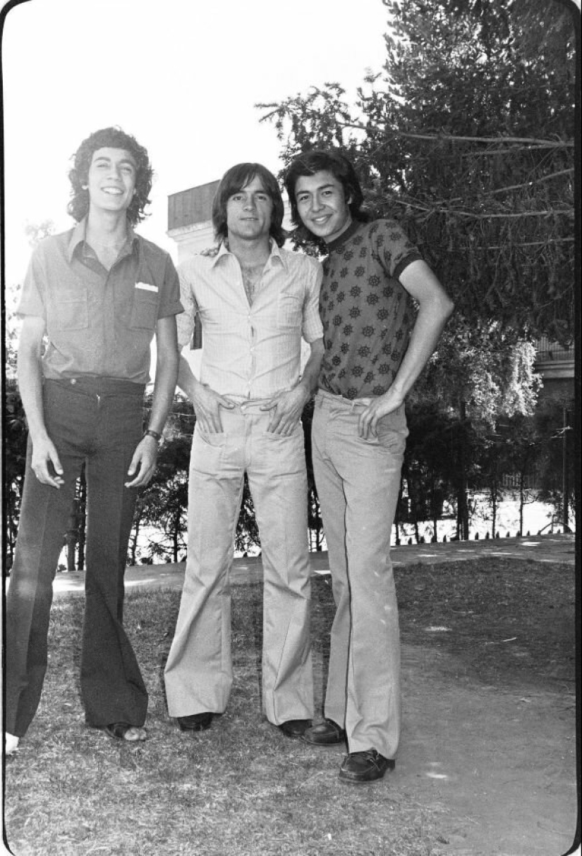 Se parecía a la capital Chilena de la juventud en los años 70