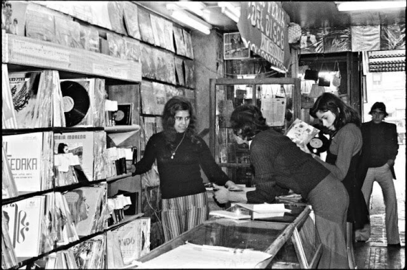 Se parecía a la capital Chilena de la juventud en los años 70