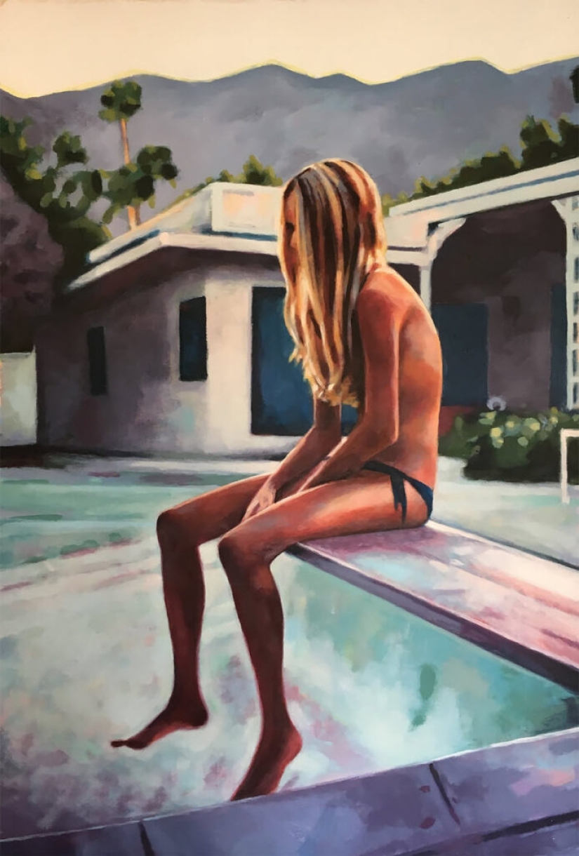 Sensual oil paintings by Thomas Saliot Sensual oil paintings by Thomas Saliot