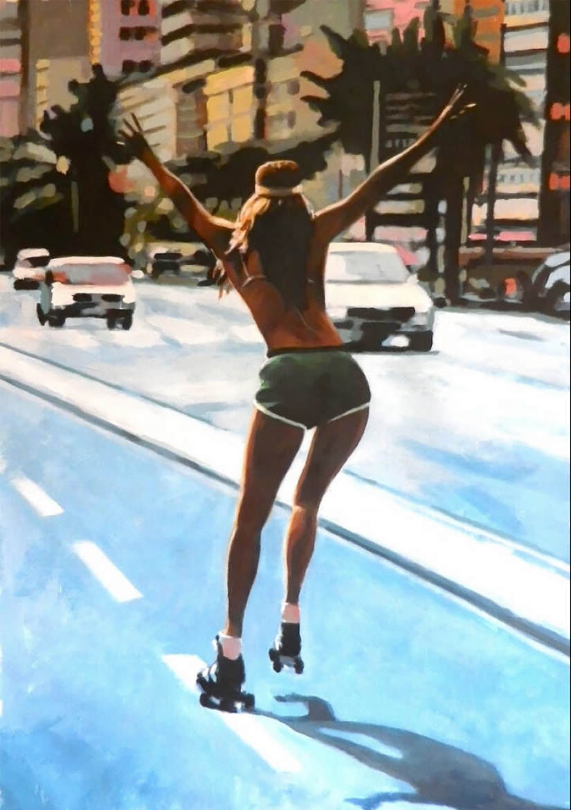 Sensual oil paintings by Thomas Saliot Sensual oil paintings by Thomas Saliot