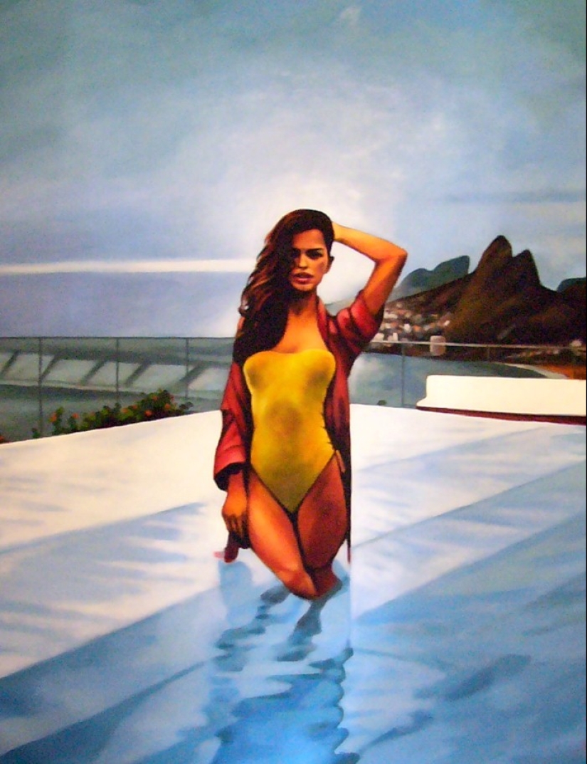 Sensual oil paintings by Thomas Saliot Sensual oil paintings by Thomas Saliot