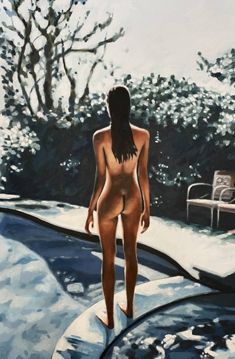 Sensual oil paintings by Thomas Saliot Sensual oil paintings by Thomas Saliot