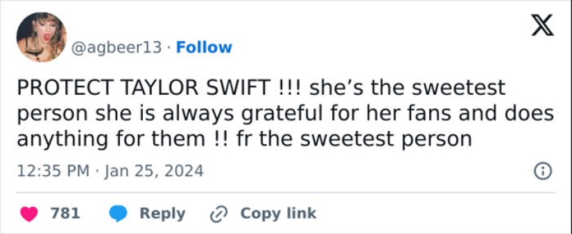 “She Should Sue”: Swifties React To Graphic AI Images Of Taylor Swift Flooding The Internet “She Should Sue”: Swifties React To Graphic AI Images Of Taylor Swift Flooding The Internet