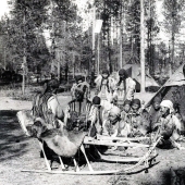 Siberian Western: in 1943 caught a gang Evenk Pavlova, who plundered the gold mines Siberian Western: in 1943 caught a gang Evenk Pavlova, who plundered the gold mines