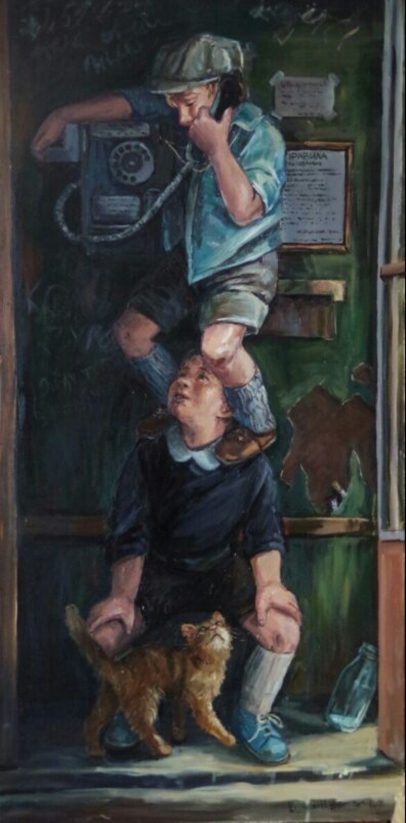 Simple human happiness in the paintings of Nastasia Chudakova Simple human happiness in the paintings of Nastasia Chudakova