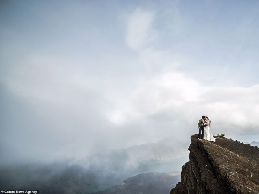 Sin miedo amor: la ceremonia de la boda en la más extrema y lugares insólitos. Sin miedo amor: la ceremonia de la boda en la más extrema y lugares insólitos.