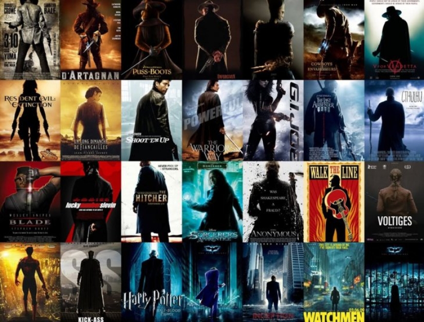 Sólo hay 13 tipos de carteles de películas modernas, y aquí están Sólo hay 13 tipos de carteles de películas modernas, y aquí están