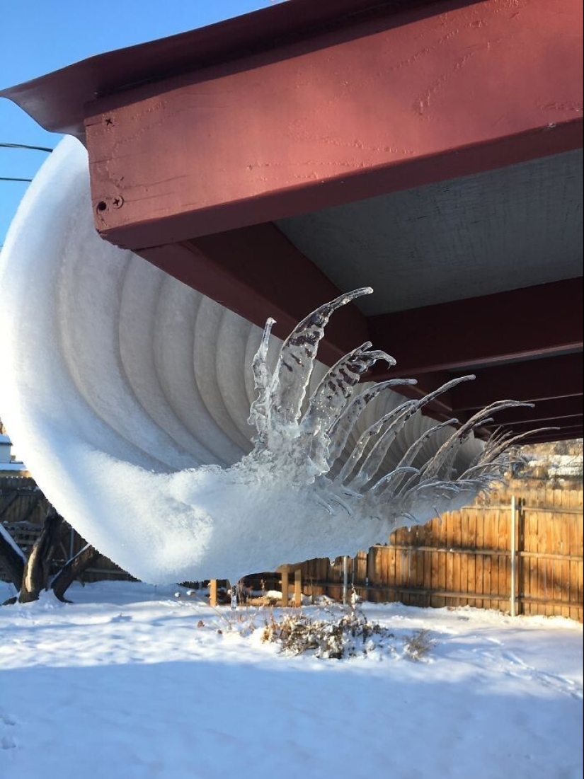 Snow wonders that you will see once in your life
