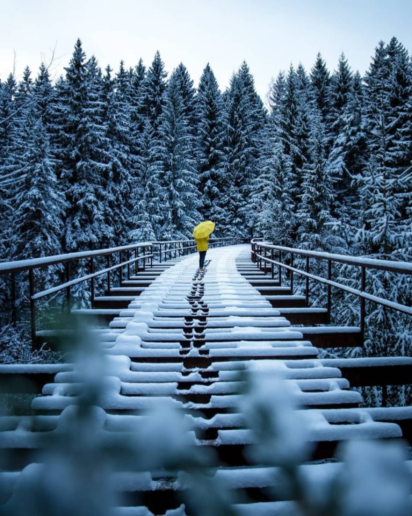 Soothing winter landscapes by a German photographer Soothing winter landscapes by a German photographer