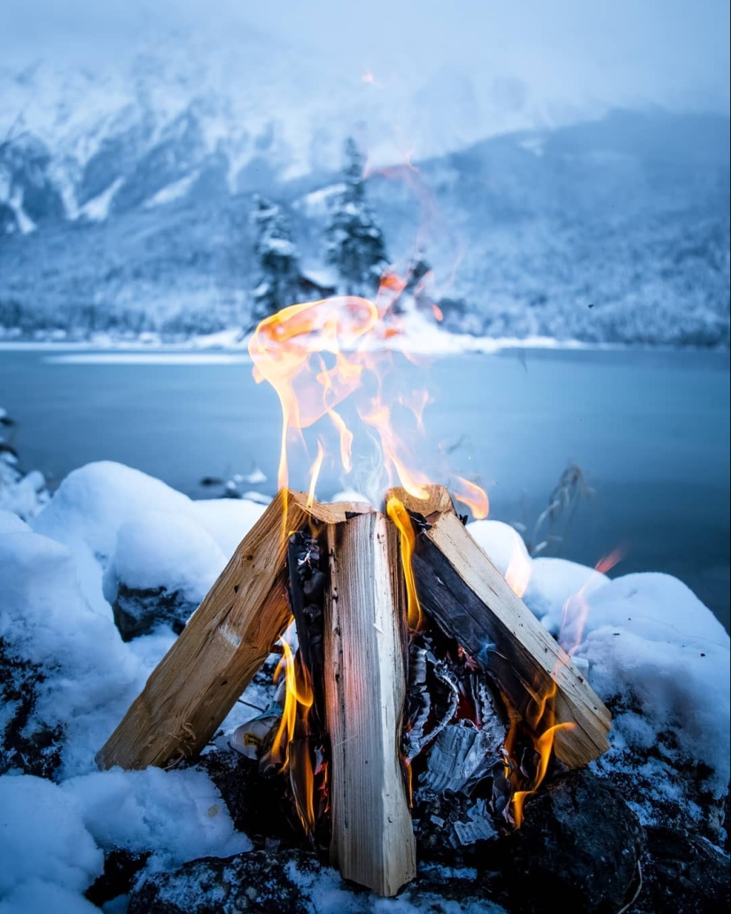 Soothing winter landscapes by a German photographer Soothing winter landscapes by a German photographer