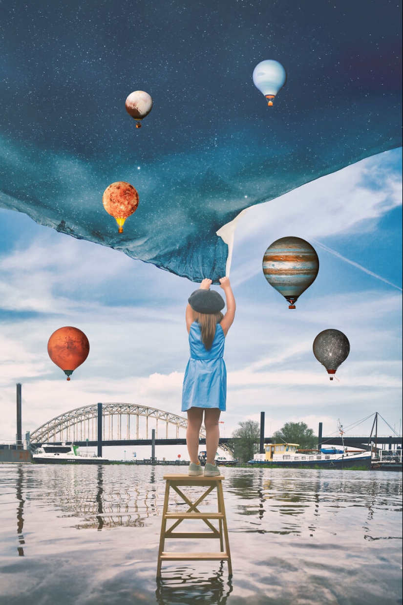 Soy un artista de manipulación de fotos, y aquí están 15 de mis obras de arte surrealistas.