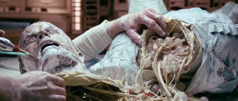 Special effects in the cinema — Space horror in the movie "Alien"