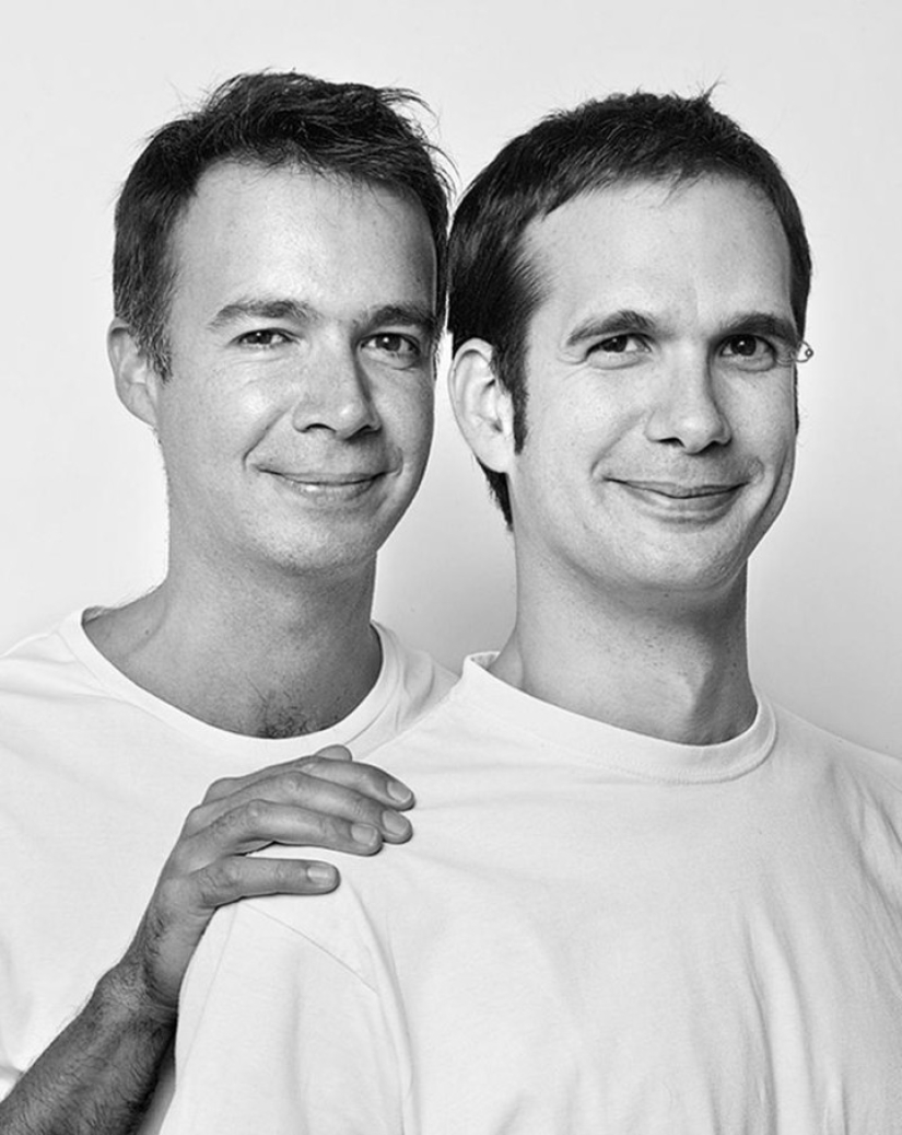 Strangers who look like twins Strangers who look like twins