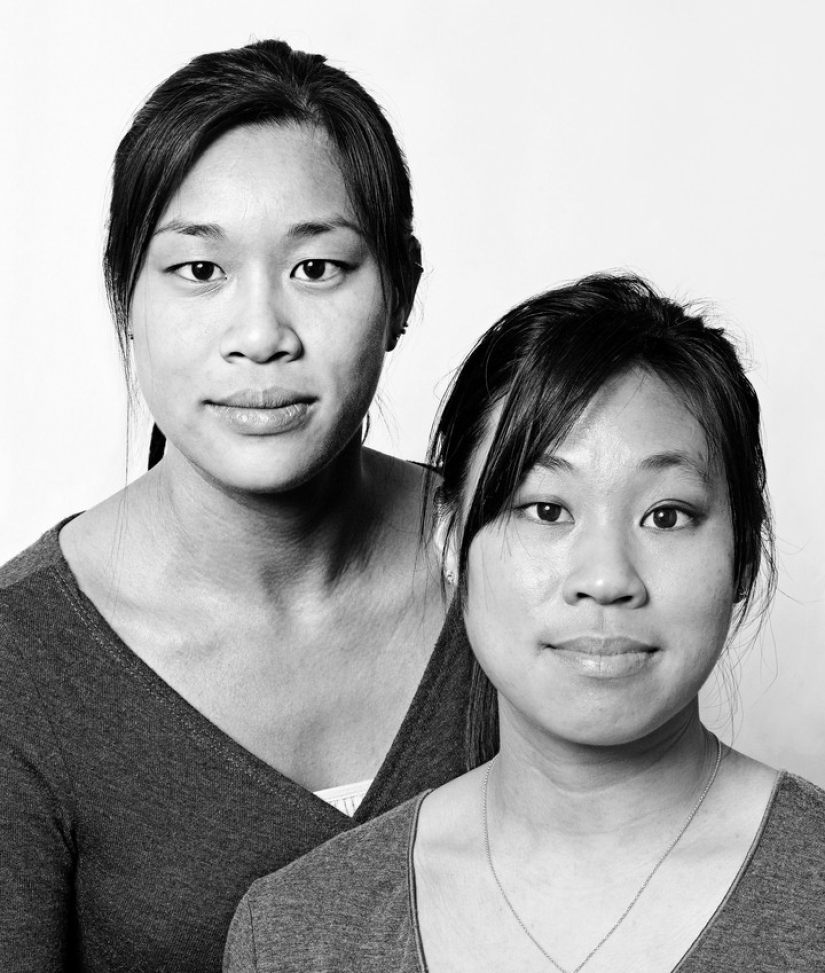 Strangers who look like twins Strangers who look like twins