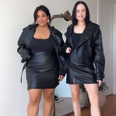 “Style, Not Size”: Two Friends Wear The Same Outfit To Show There Is No Ideal Body Type (13 Best-Of-All-Time Pics) “Style, Not Size”: Two Friends Wear The Same Outfit To Show There Is No Ideal Body Type (13 Best-Of-All-Time Pics)