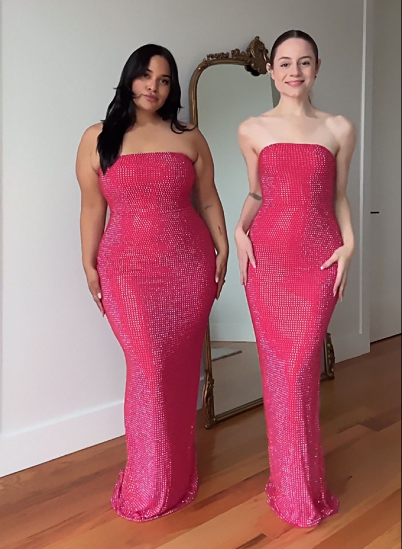 “Style, Not Size”: Two Friends Wear The Same Outfit To Show There Is No Ideal Body Type (13 Best-Of-All-Time Pics)