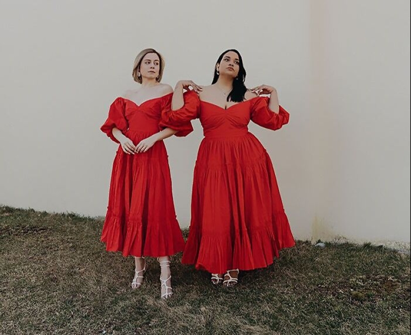 “Style, Not Size”: Two Friends Wear The Same Outfit To Show There Is No Ideal Body Type (13 Best-Of-All-Time Pics)