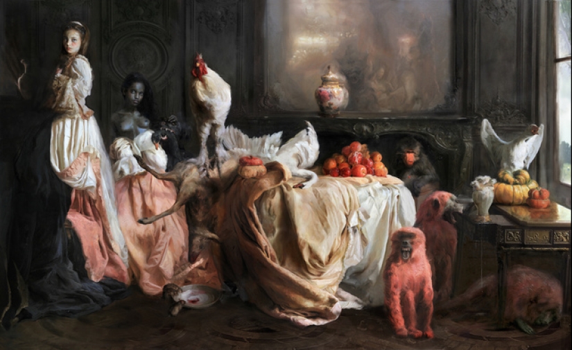 Sueños de la infancia y pesadillas en las pinturas de la artista Guillermo Lorca Sueños de la infancia y pesadillas en las pinturas de la artista Guillermo Lorca