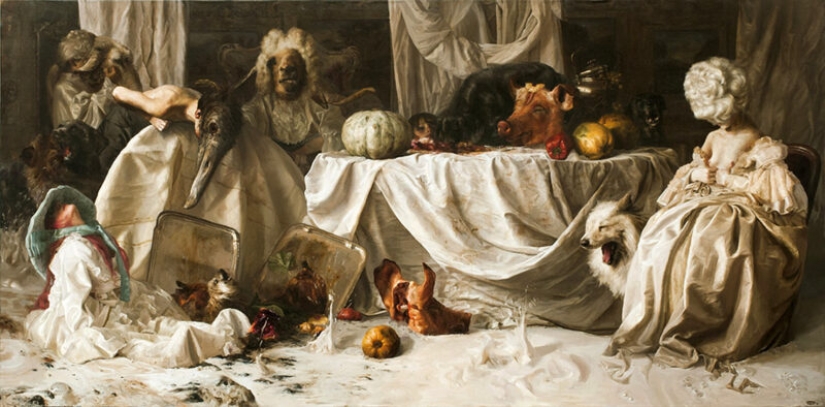 Sueños de la infancia y pesadillas en las pinturas de la artista Guillermo Lorca Sueños de la infancia y pesadillas en las pinturas de la artista Guillermo Lorca