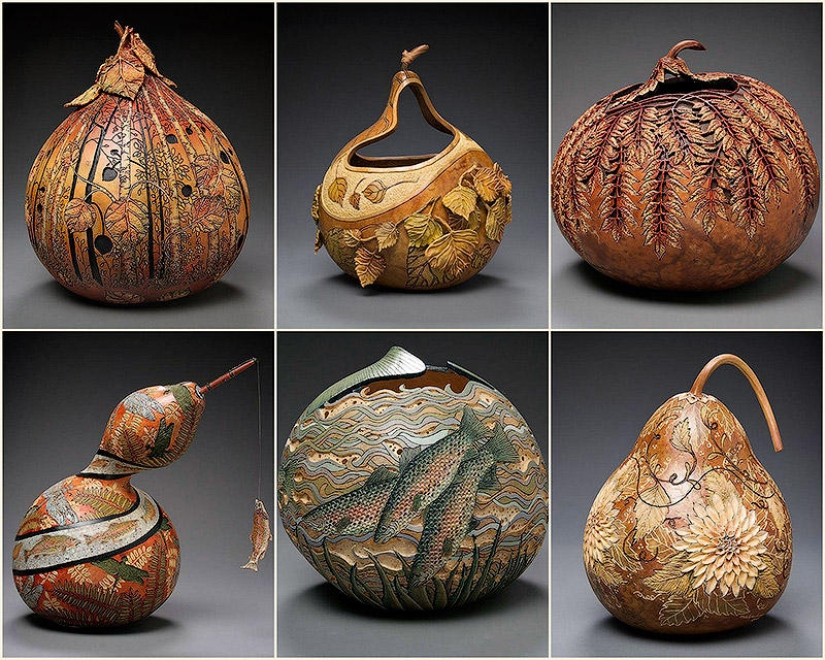 Tallas de calabaza de Marilyn Sunderland