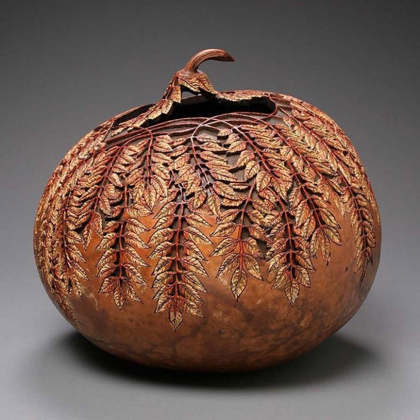 Tallas de calabaza de Marilyn Sunderland